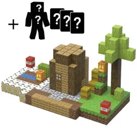 klocki-magnetyczne-minecraft-szesciany-192-szt-figurka-i-karty-mocne