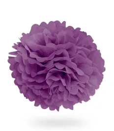 pompon-z-bibuly-kula-40cm-purpura-uniw