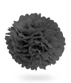 pompon-z-bibuly-kula-40cm-czarny-uniw