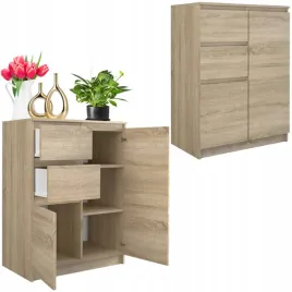 komoda-szafka-70-cm-sonoma-2-szuflady-4-polki-salon-sypialnia-przedpokoj