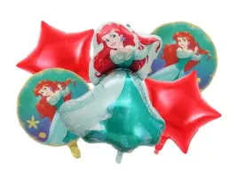 syrenka-ariel-zestaw-balonow-foliowych