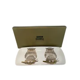 patera-ceramiczna-ze-zlotymi-sowami