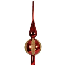 szklany-szpic-choinkowy-31-cm-czerwony-polysk-w-paski-elegancki