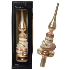 szklany-szpic-choinkowy-czubek-macaron-8x295-cm-dekoracja-swiateczna