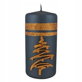 swieca-15cm-czarna-brokatowa-choinka-swieta-xmas