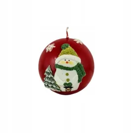 swieca-kula-fi-80-happy-snowman-czerwona