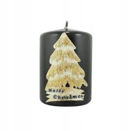 swieca-ozdobna-christmas-day-10cm-ziemisty-braz