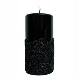 swieca-walec-sredni-h15cm-lakier-koronka-czarna