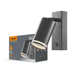 lampa-scienna-kinkiet-1x-gu10-czarna-kent