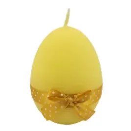swieca-jajko-14cm-easter-joy-welur-zolta