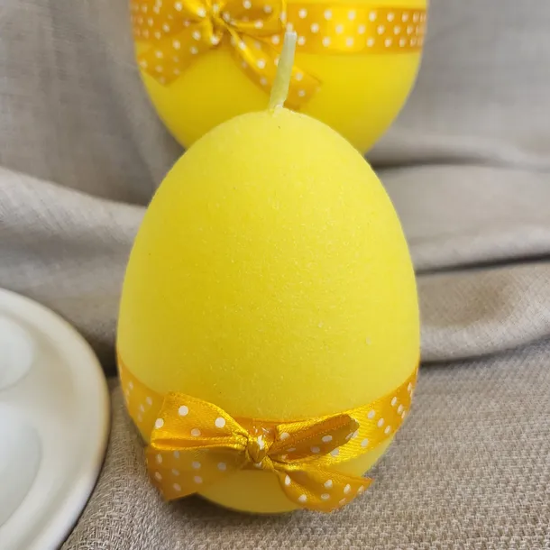 swieca-jajko-14cm-easter-joy-welur-zolta-kod-producenta-724188
