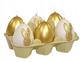 swieca-jajko-60-45mm-bialy-zloty-zestaw-6-sztuk