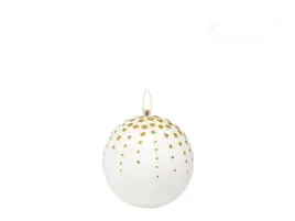 swieca-kula-fi-80-glitter-dots-lakier-matowy-biala