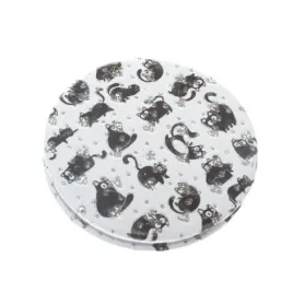 lusterko-kieszonkowe-powiekszajace-do-torebki-koty-czarne