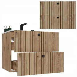 szafka-lazienkowa-pod-umywalke-80-cm-wiszaca-dab-evoke-cichy-domyk-lamele