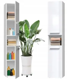szafka-lazienkowa-30cm-slupek-do-lazienki-bialy-polysk-regal-5-polek