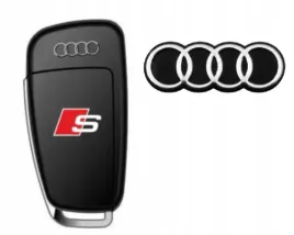 znaczek-emblemat-aluminium-do-audi-16mm-x-6mm-kluczyk-pilot