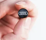 znaczek-emblemat-aluminium-do-audi14mm-kluczyk-pilot-stan-nowy