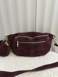 massimo-contti-nerka-zamszowa-bordowa-zip-z-portmonetka