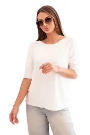 sweter-damski-z-wiskozy-z-krotkim-rekawem-ecru