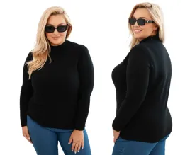 czarny-sweter-damski-plus-size-z-polgolfem-klasyczny-miekki