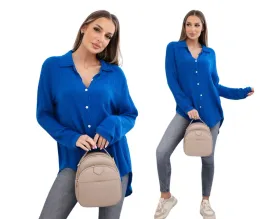 chabrowa-damska-koszula-bawelniana-muslinowa-plus-size