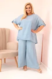 komplet-damski-plus-size-z-tencelu-bluzka-z-wiazaniem-i-szerokie-spodnie-ja