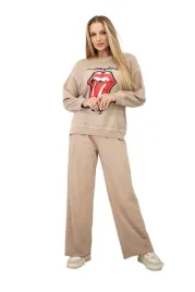 komplet-bawelniany-dekatyzowany-z-nadrukiem-bluza-spodnie-camelowy