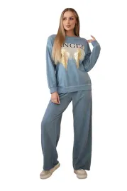 komplet-bawelniany-dekatyzowany-angel-bluza-spodnie-jeansowy