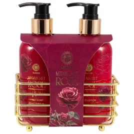 aurora-zestaw-prezentowy-do-pielegnacji-dloni-midnight-rose-koszyk-metalowy