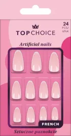 top-choice-sztuczne-paznokcie-long-almond-frech-1-op-24-szt
