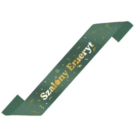 szarfa-szalony-emeryt-zielony-butelkowy-160-cm