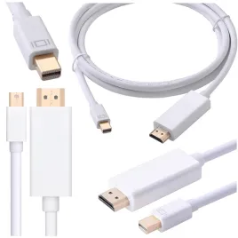 mini-dp-displayport-do-hdmi-18m-bialy-przewod-kabel-przejsciowka-adapter