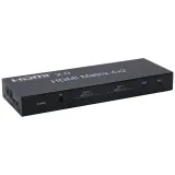 hdmi-matrix-4x2-rozdzielacz-switch-splitter-pilot-toslink-jack-stan-nowy