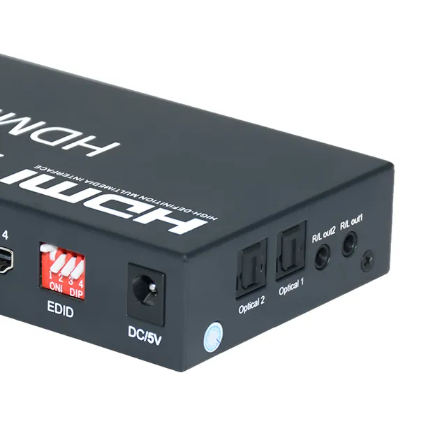 hdmi-matrix-4x2-rozdzielacz-switch-splitter-pilot-toslink-jack-stan-nowy-marka-arthon