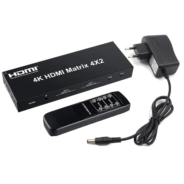 hdmi-matrix-4x2-rozdzielacz-switch-splitter-pilot-toslink-jack-marka-arthon-stan-nowy