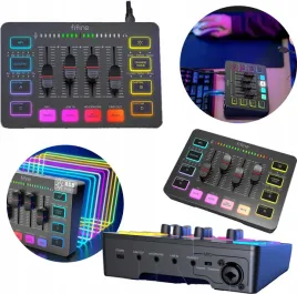 4-kanalowy-mikser-audio-z-interfejsem-xlr-podswietleniem-rgb-gry-podcast