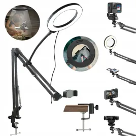 statyw-na-telefon-lampa-led-ring-pierscieniowa-uchwyt-do-nagrywania-biuro