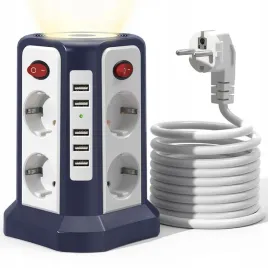 inteligentna-wieza-gniazdkowa-8x-gniazda-5x-usb-rozgaleziacz-zlodziejka