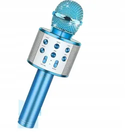 mikrofon-z-glosnikiem-do-karaoke-dla-dzieci-3-i-doroslych-niebieski