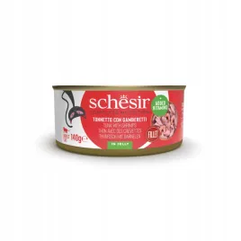 schesir-cb-cat-mokra-karma-dla-kota-tunczyk-z-krewetkami-w-galarecie-140g