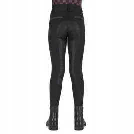 legginsy-jezdzieckie-qhp-lize-junior-25aw-mlodziezowe-czarne-140
