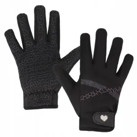 rekawiczki-jezdzieckie-damskie-dzieciece-qhp-lize-25aw-polar-czarne-xxs
