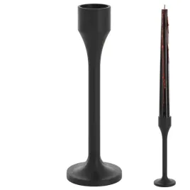 swiecznik-elegancki-czarny-14-cm