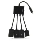 hub-3x-usb-1x-microusb-tablet-android-otg-myszka-stan-nowy
