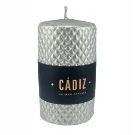 swieca-cadiz-walec-maly-fi7-srebrny-h11cm