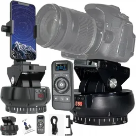 zmotoryzowana-glowica-statywowa-360-z-pilotem-gimbal-do-telefonu-i-aparatu