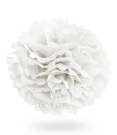 pompon-z-bibuly-kula-50cm-bialy-uniw
