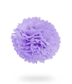 pompon-z-bibuly-30cm-fioletowy-jasny-uniw