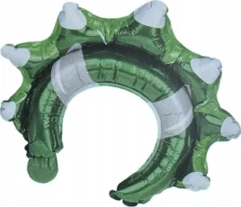balon-foliowy-diadem-dinozaur-tiara-dmuchana-z-balona-21cm